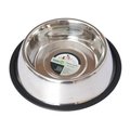 Iconic Pet 16 oz Stainless Steel Non - Skid Pet Bowl for Dog or Cat - 2 Cup IC302670